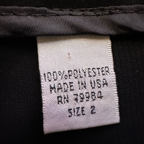 Private Edition By Chico’s Black Career Workwear Dress Pockets Pants Trousers 2 - Picture 6 of 9